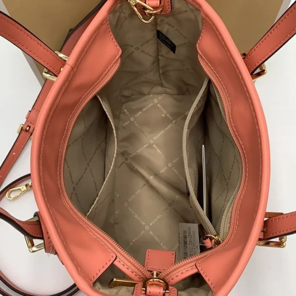Michael Kors Xs Cryl Conv Tz Tote Sherbert Leather